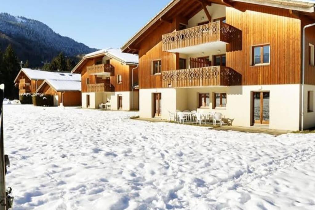 Bel Appartement En Residence Avec Piscines Samoëns Exteriér fotografie