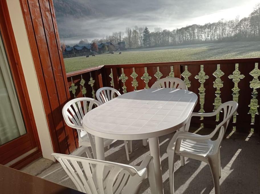 Bel Appartement En Residence Avec Piscines Samoëns Exteriér fotografie
